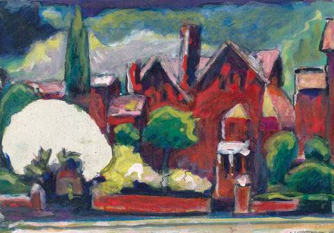 Mother and fathers house in Oxford prior to them moving into my brother-in law and sisters house at Linton Road. By Christopher James Hamilton Blake