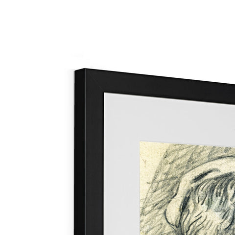 JAMES - A SKETCH Framed & Mounted Print