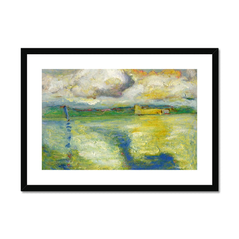 BINFIELD BERKSHIRE, BY VERA BLAKE Framed & Mounted Print