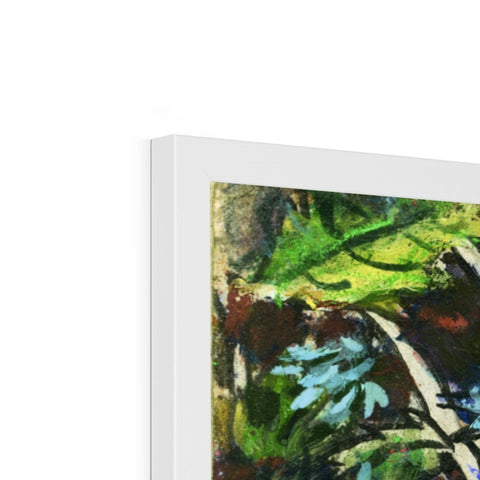 TOMATO VINE Framed Print