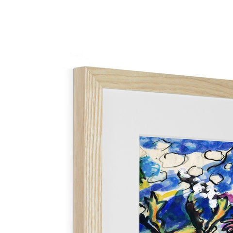 THE PUMPKIN SLEIGH Framed & Mounted Print