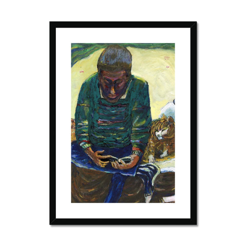 IN THOUGHT Framed & Mounted Print