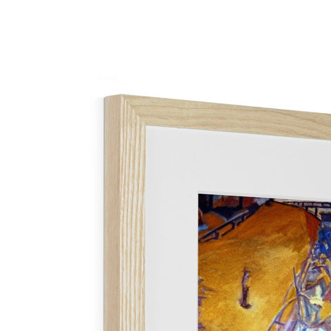 PREPARING THE GROUND Framed & Mounted Print