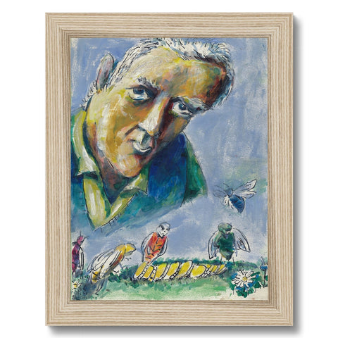 FATHER WATCHES OVER Framed Print