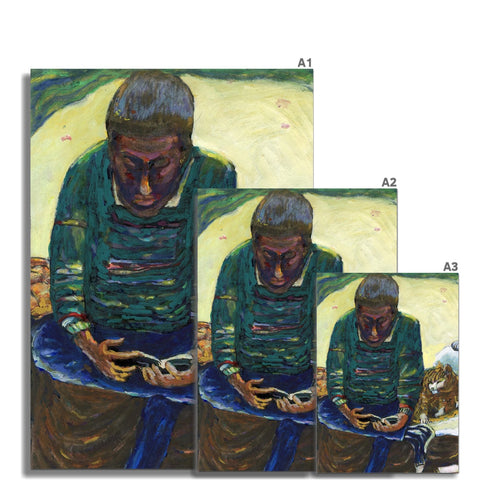 IN THOUGHT Hahnemühle German Etching Print