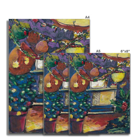 CHRISTMAS 1985 Hahnemühle German Etching Print