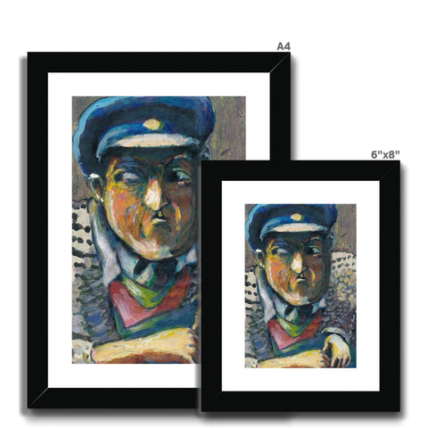 LIEUTENANT COMMANDER THOMAS CROOKES RN Framed & Mounted Print