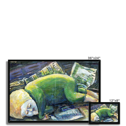 BEGINNING OF LIFE Framed Print