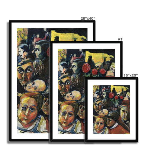 YOUNG AND THE OLD Framed & Mounted Print