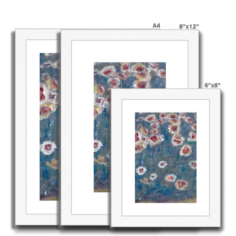 WILD ROSES Framed & Mounted Print