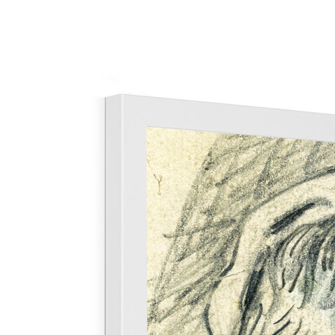 JAMES - A SKETCH Framed Print