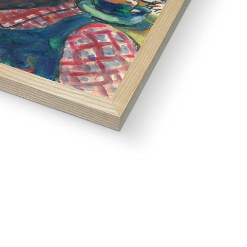 MRS SINGH, ALL SAINTS CHURCH Framed Print