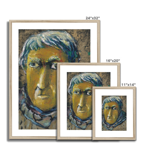 SELF PORTRAIT - CJH BLAKE Framed & Mounted Print