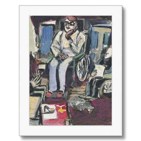 MORNING WORSHIP, RIVERMEAD Framed Print