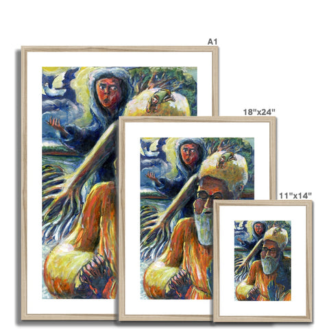 ONE WISE MAN Framed & Mounted Print