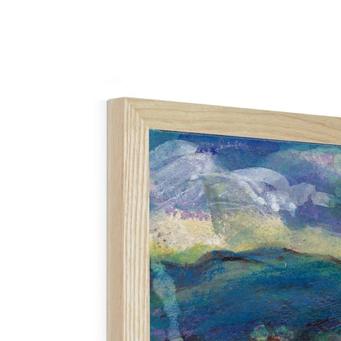 SCOTTISH CORRIES Framed Print