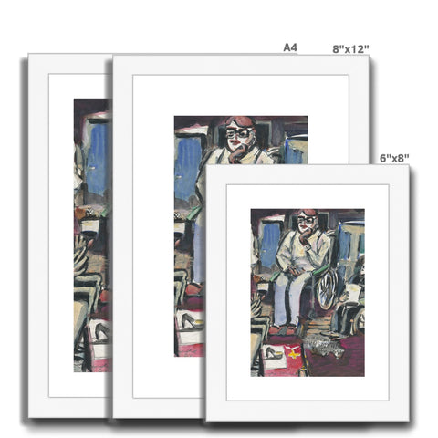 MORNING WORSHIP, RIVERMEAD Framed & Mounted Print