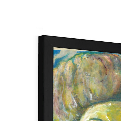 THE CONDUCTRESS Framed Print