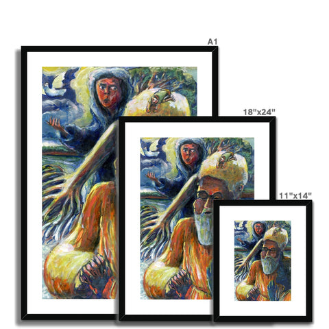 ONE WISE MAN Framed & Mounted Print