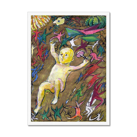 THE CROWN OF THORNS Framed Print