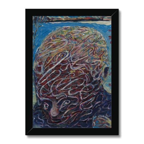 CIRCUITRY Framed Print