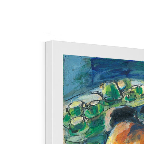 MRS SINGH, ALL SAINTS CHURCH Framed Print