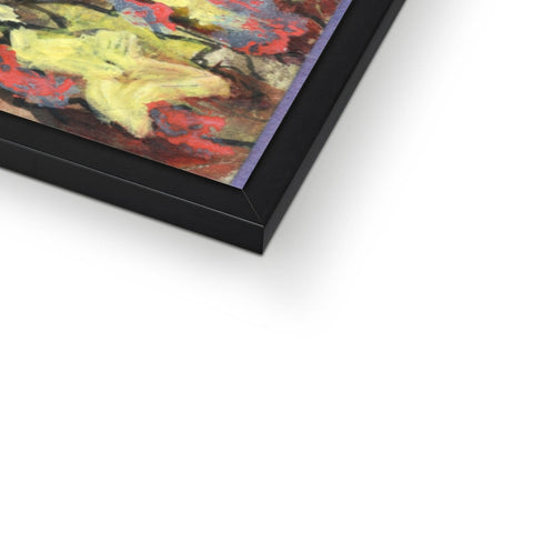 SWEEPING UP THE LAST STAR Framed Print