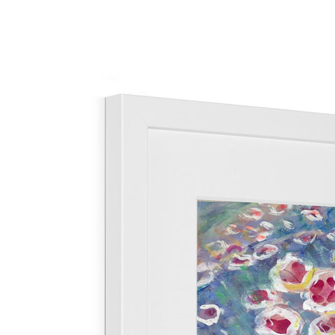 WILD ROSES Framed & Mounted Print