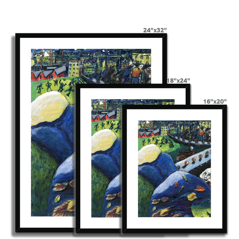 EDUCATION Framed & Mounted Print