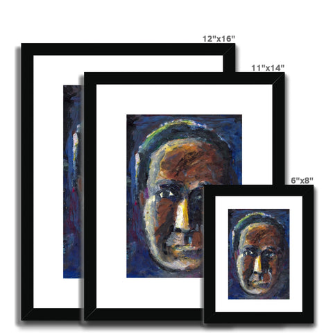 GEORGE Framed & Mounted Print