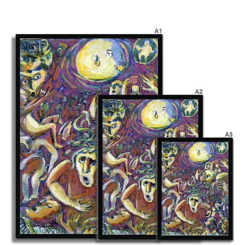 UNDERWORLD OF THE MIND Framed Print