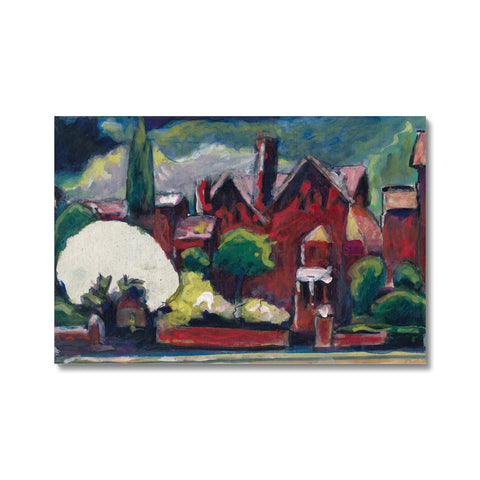 HIGHFIELD AVENUE, OXFORD Hahnemühle German Etching Print