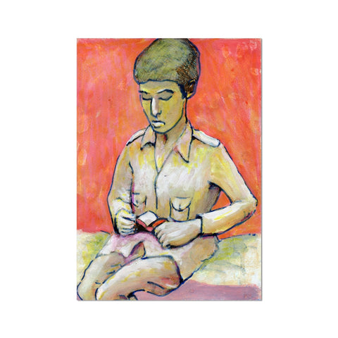 SILENT PRAYER Hahnemühle German Etching Print