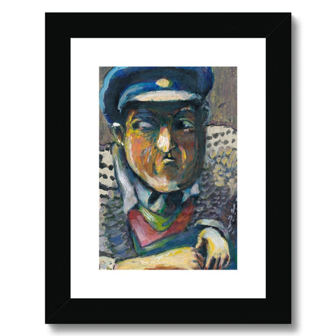 LIEUTENANT COMMANDER THOMAS CROOKES RN Framed & Mounted Print