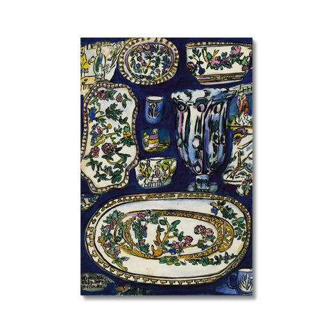 CHINA AND GLASS Canvas