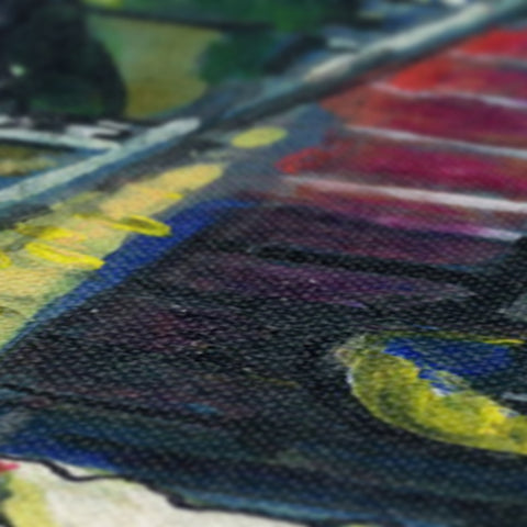 VISITING OXFORD 1985 Canvas