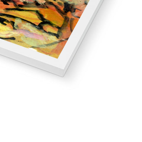 SCRAMBLE OF LIFE Framed Print