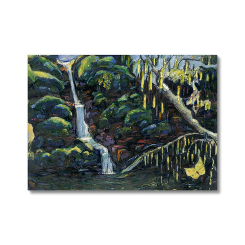 A HIDDEN POND Canvas