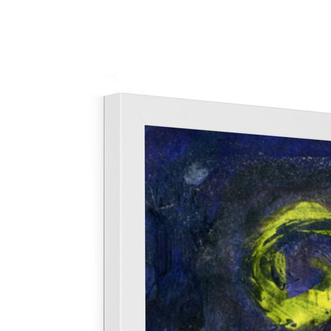 SATAN CAST INTO HELL Framed Print