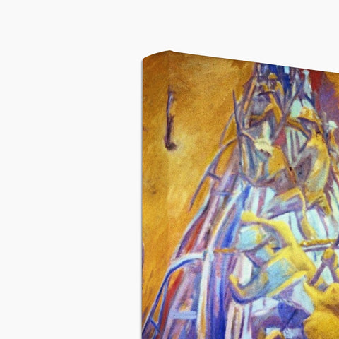 PREPARING THE GROUND Canvas