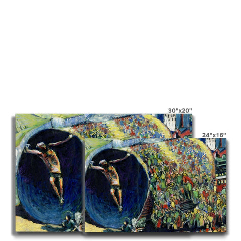 SCRAMBLE OF LIFE Canvas