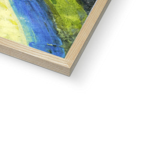 SATAN CAST INTO HELL Framed Print