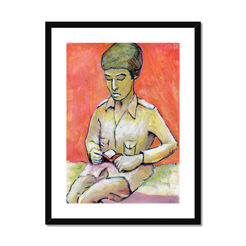 SILENT PRAYER Framed & Mounted Print