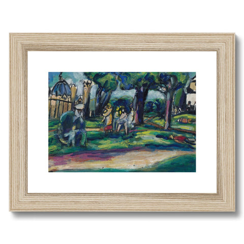 OXFORD STUDENTS Framed & Mounted Print