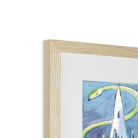 THE VIPER OR THE VICAR Framed & Mounted Print