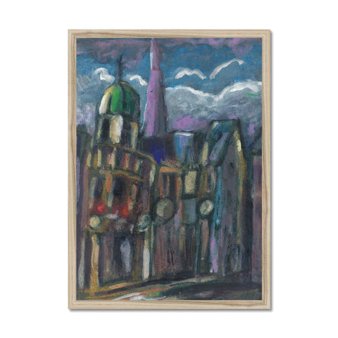 OXFORD HIGH STREET 1979 Framed Print