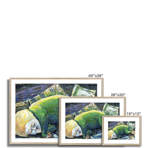 BEGINNING OF LIFE Framed & Mounted Print
