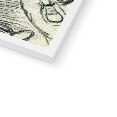 JAMES - A SKETCH Framed Print