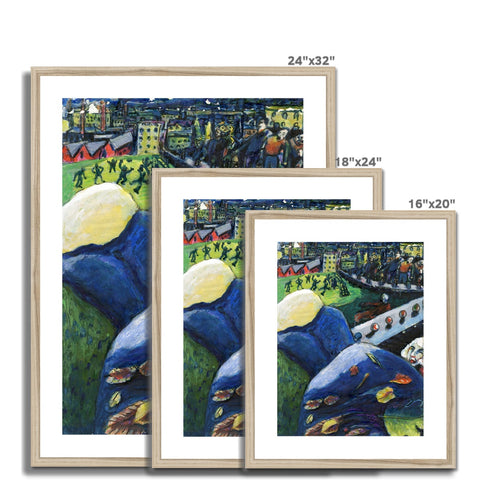 EDUCATION Framed & Mounted Print