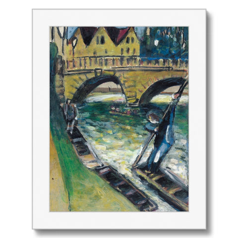 MAGDALEN BRIDGE, OXFORD Framed Print